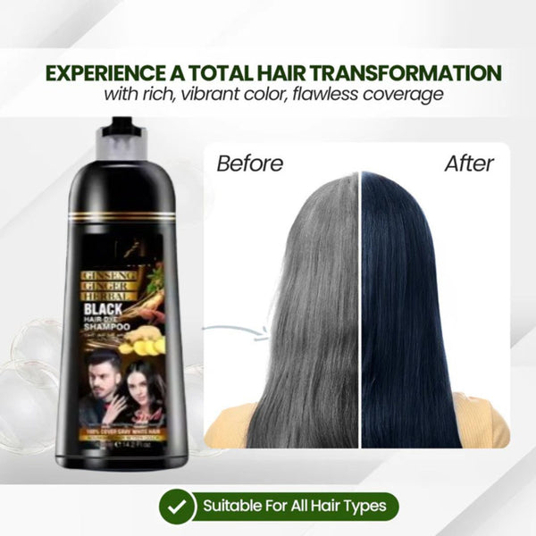 Black Hair Dye Shampoo