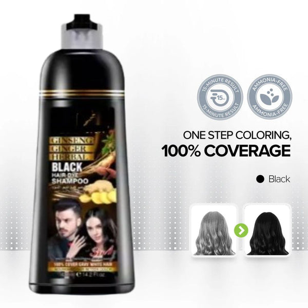 Black Hair Dye Shampoo
